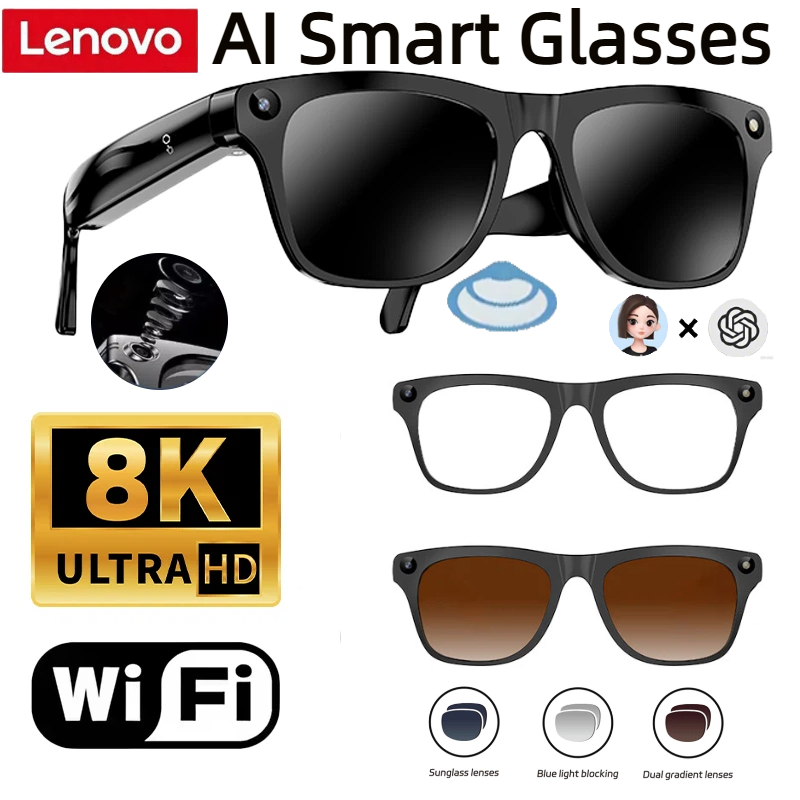 Power Bank - Okulary inteligentne Lenovo 32G Pamięć 800W