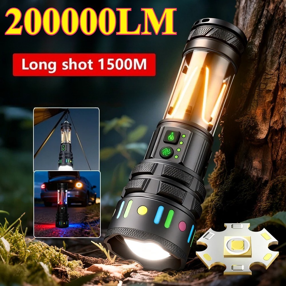 Power Bank - Mocna, ultra jasna latarka LED z