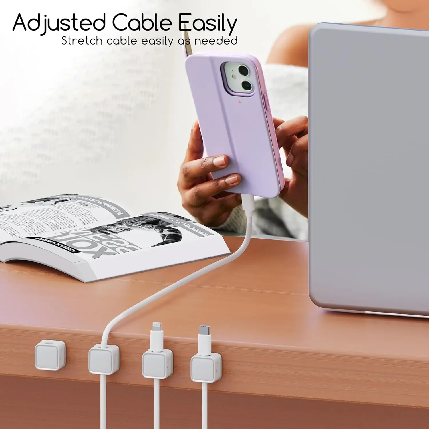 Mały organizer do kabli, magne – Cable Organizer recenzja i cena