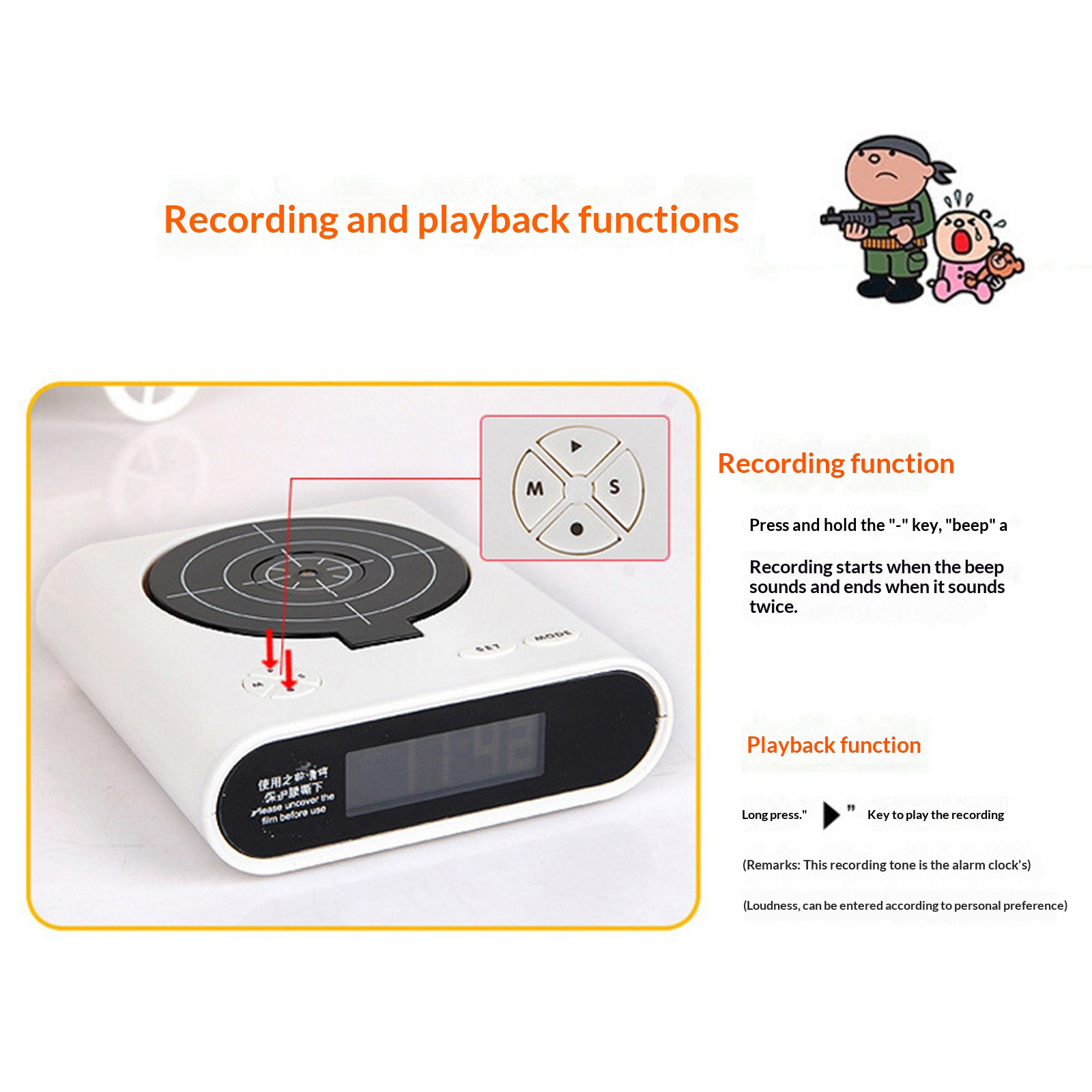 Elektroniczny zegar biurkowy K – Electronics Gadgets For Gift recenzja i cena