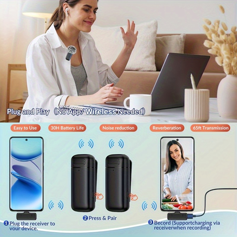 Bezprzewodowy mikrofon krawato – Wireless Charger recenzja i cena