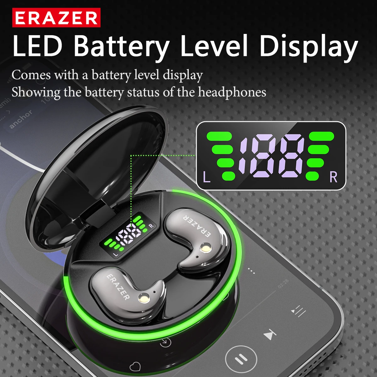 Słuchawki douszne Bluetooth EA – Wireless Charger recenzja i cena