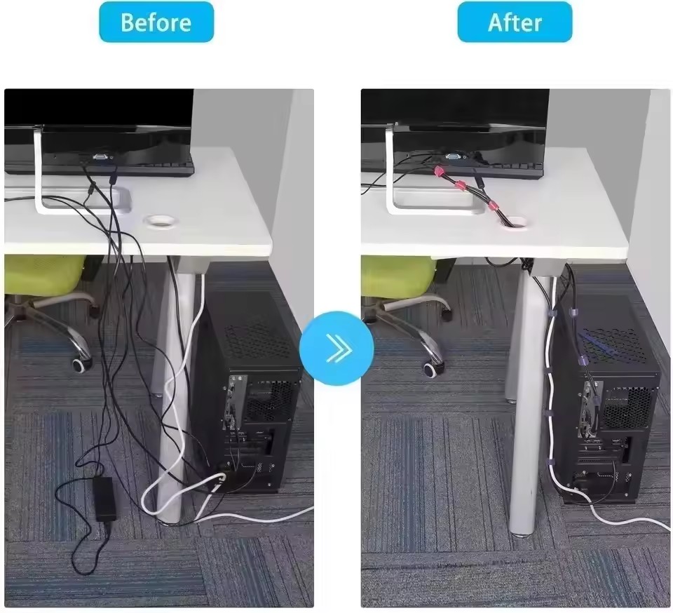 10/30/50 szt. wielokrotnego uż – Cable Organizer recenzja i cena