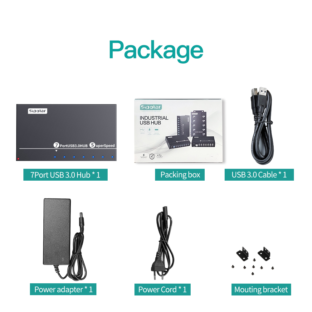 A173 7-portowy metalowy hub US – Usb Hub recenzja i cena