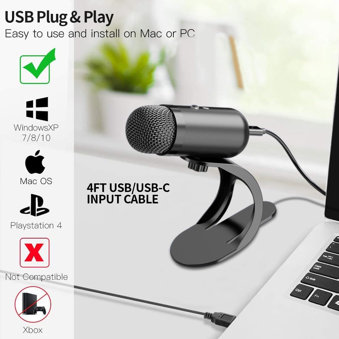 Profesjonalny mikrofon USB, mi – Usb Hub recenzja i cena