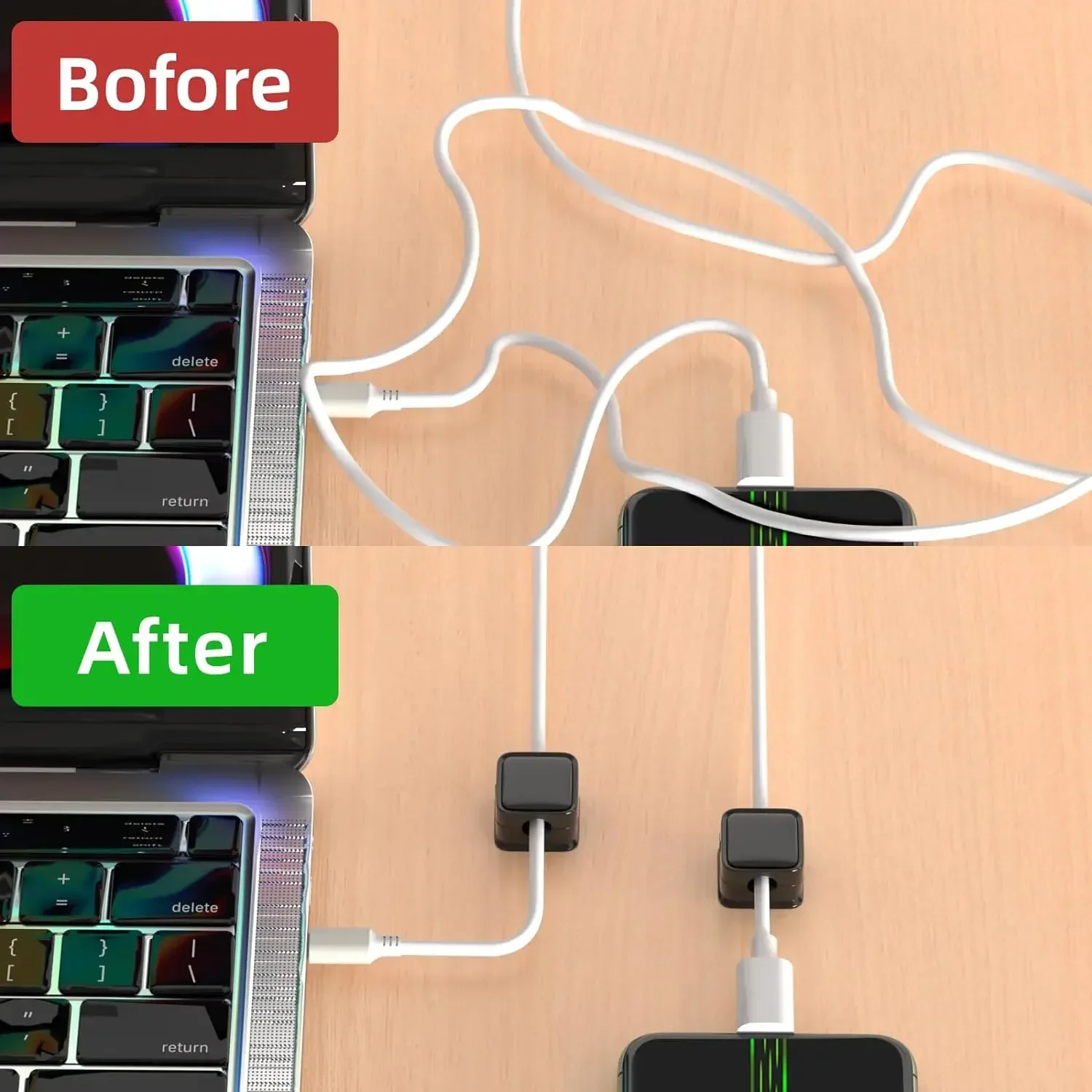 Mały organizer do kabli, magne – Cable Organizer recenzja i cena
